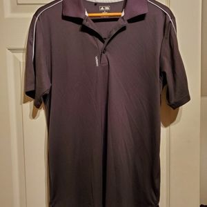 Men's S black Adidas golf shirt